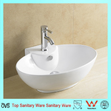 Good Quality Bathroom Artistic Ceramic Oval Basin